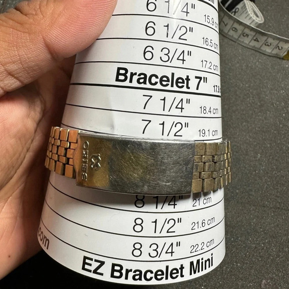 Vintage Seiko SQ 4004 Mens Quartz Watch Gold Tone DayDate 0903-8109 PARTS/REPAIR - Picture 8 of 10